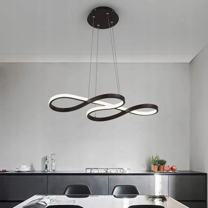 Luz Colgante Negra Hlights